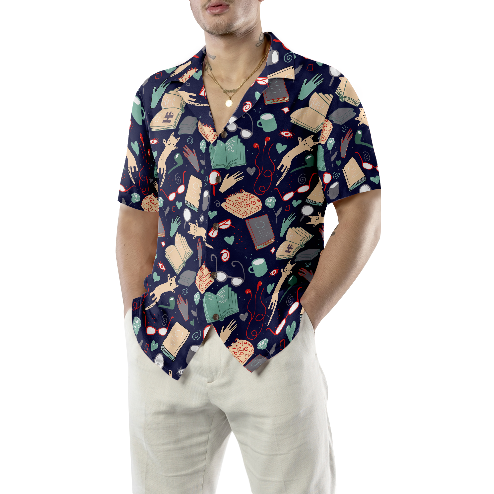 Books For New School Year Teacher Hawaiian Shirt, Teacher Shirt for Men And Women, Best Gift For Teachers