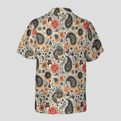 Paisley Bloom Hawaiian Shirt