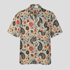 Paisley Bloom Hawaiian Shirt