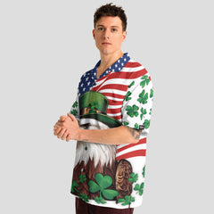 St. Patrick’s Day American Eagle Hawaiian Shirt