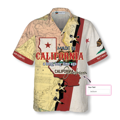 MADE IN CALIFORNIA A LONG, LONG TIME AGO Custom Hawaiian Shirt - Hyperfavor