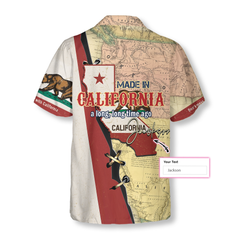 MADE IN CALIFORNIA A LONG, LONG TIME AGO Custom Hawaiian Shirt - Hyperfavor