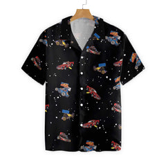 3D Dirt Track Racing Hawaiian Shirt - Hyperfavor