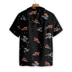 3D Dirt Track Racing Hawaiian Shirt - Hyperfavor