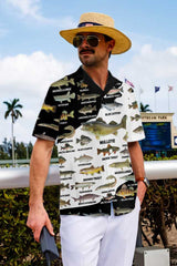3D Freshwater Fish Types Hawaiian Shirt - Hyperfavor