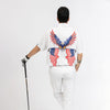 American Eagle Flag Golf Short Sleeve Polo Shirt, Golf American Flag Polo Shirt, Patriotic Golf Shirt For Men - Hyperfavor