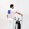 Golf American Flag Polo Shirt, USA Flag Golf Shirt, Patriotic Golf Shirt For Men - Hyperfavor