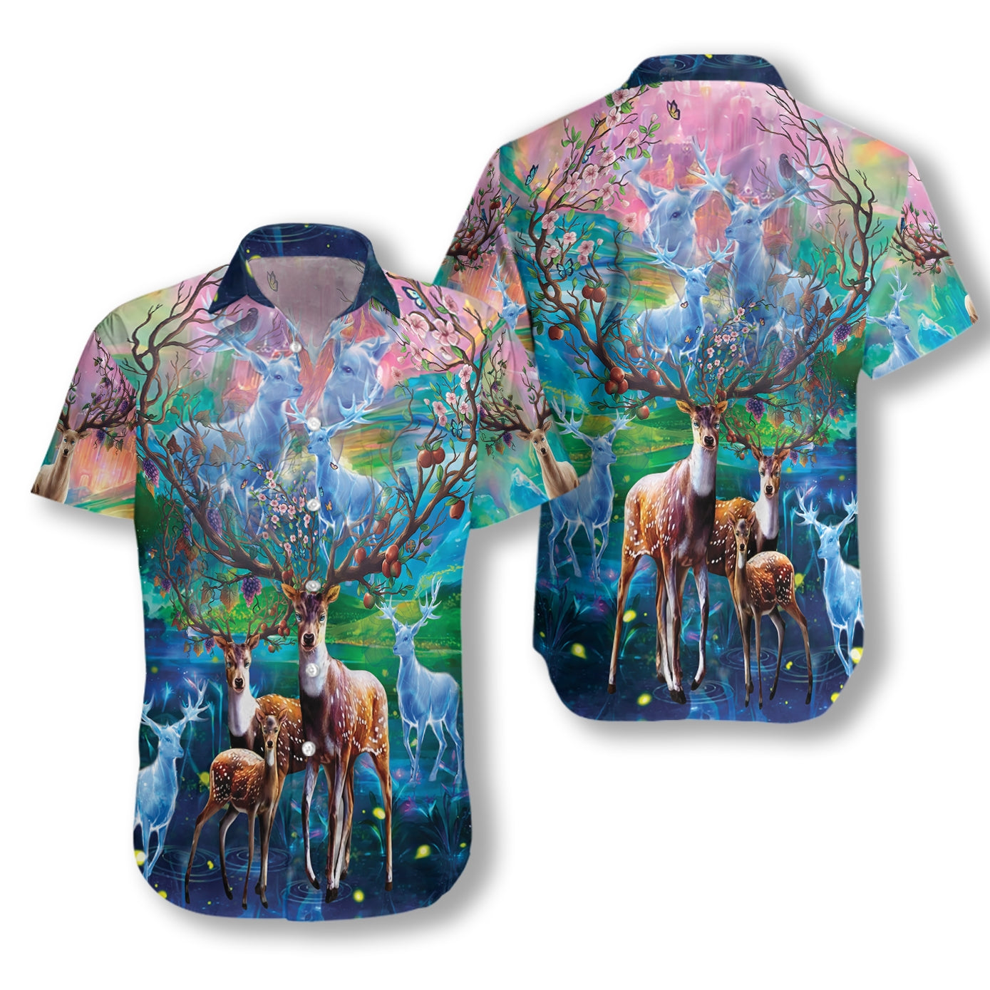 AMAZING DEER EZ15 3010 Hawaiian Shirt - Hyperfavor