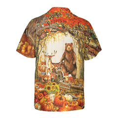 A Greatful Thanksgiving Hawaiian Shirt, Fall Thanksgiving Shirt, Gift For Thanksgiving Day - Hyperfavor