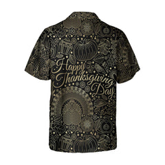 A Luxury Thanksgiving Day Hawaiian Shirt, Stylish Thanksgiving Hawaiian Shirt For Men And Women - Hyperfavor