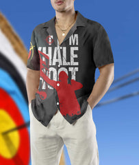 Aim Exhale Shot Cool Archer Archery EZ20 0801 Hawaiian Shirt - Hyperfavor