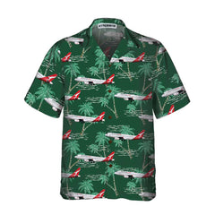 Airbus Hawaiian, Tropical Aircraft & Airplane Aloha Shirt, Aviation Shirt For Men - Hyperfavor