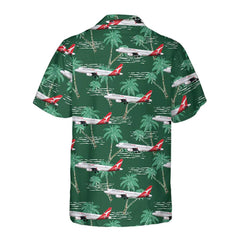 Airbus Hawaiian, Tropical Aircraft & Airplane Aloha Shirt, Aviation Shirt For Men - Hyperfavor