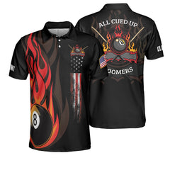 All Cued Up Boomers Polo Shirt - Hyperfavor