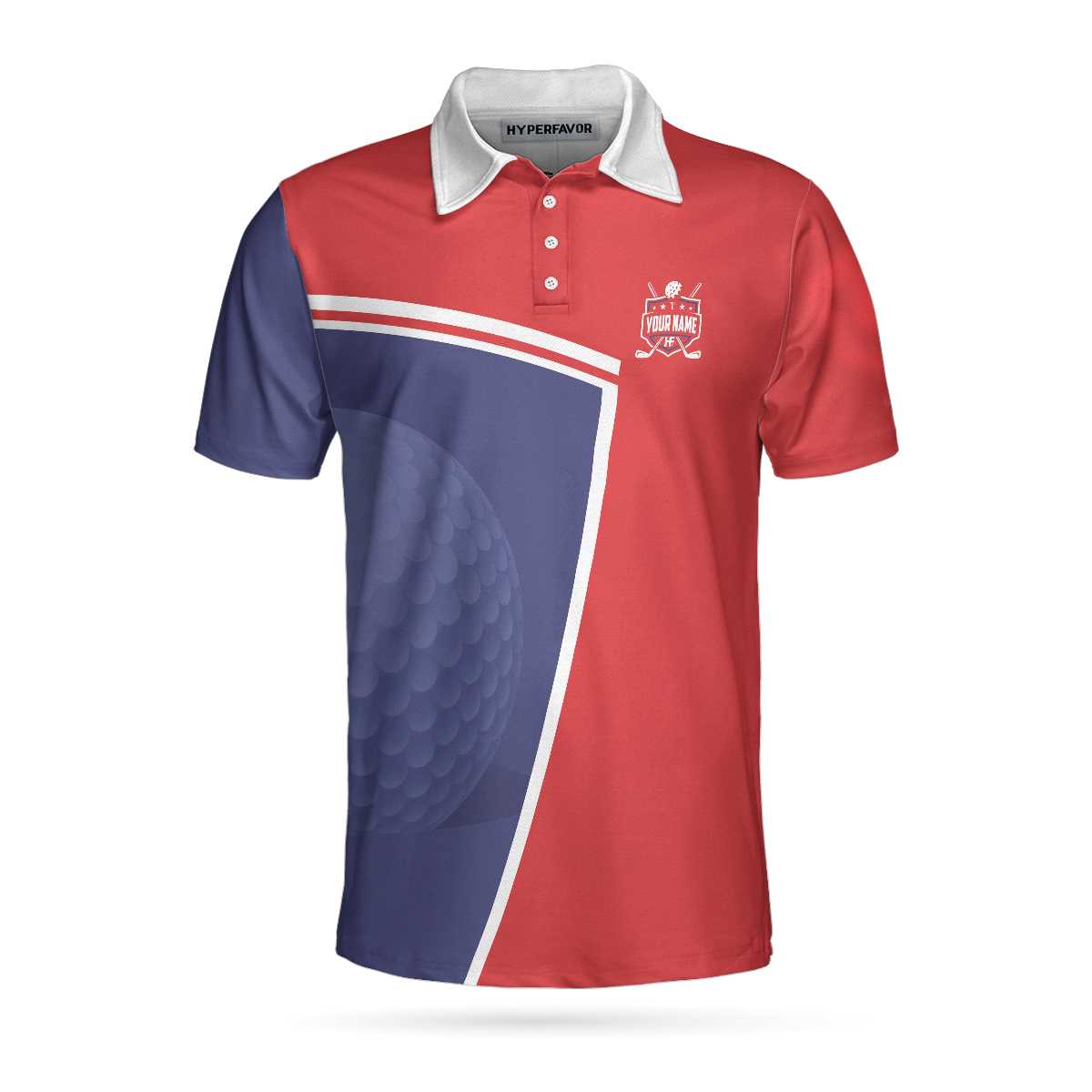 All I Need Today Is A Little Bit Of Golf And A Lot Of Jesus Custom Polo Shirt, Personalized Golf Gift For Godmen - Hyperfavor