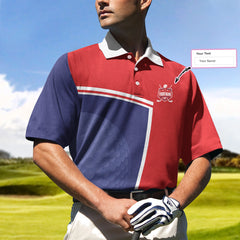 All I Need Today Is A Little Bit Of Golf And A Lot Of Jesus Custom Polo Shirt, Personalized Golf Gift For Godmen - Hyperfavor