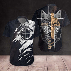 All I Need Today is A Little Bit of Hunting EZ16 1003 Hawaiian Shirt - Hyperfavor