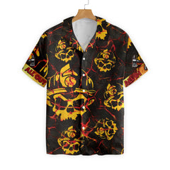 All In All Out Firefighter Axe EZ24 0401 Hawaiian Shirt - Hyperfavor