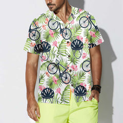 Aloha Cycling Hawaiian Shirt, Bicycle Shirt For Men & Women, Best Gift For Bikers - Hyperfavor