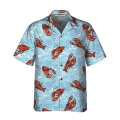 Aloha Lobster Hawaiian Shirt, Unique Lobster Shirt, Lobster Print Shirt For Adults - Hyperfavor
