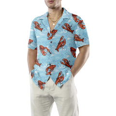 Aloha Lobster Hawaiian Shirt, Unique Lobster Shirt, Lobster Print Shirt For Adults - Hyperfavor