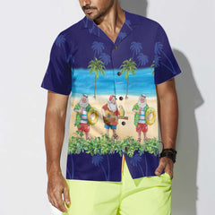 Aloha Shirt Santa Hawaiian Shirt, Funny Santa Christmas Vacation Shirt, Best Gift For Christmas - Hyperfavor