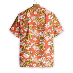 Aloha Tropical Pizza Shirt For Men Hawaiian Shirt - Hyperfavor