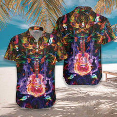 Amazing Guitar For Life Hawaiian Shirt - Hyperfavor