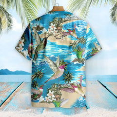 Amazing Hummingbird 2 EZ23 1801 Hawaiian Shirt - Hyperfavor