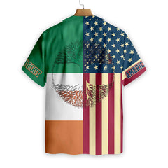 America And Ireland EZ22 2001 Hawaiian Shirt - Hyperfavor