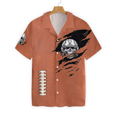 American Football Texture EZ24 3003 Hawaiian Shirt - Hyperfavor