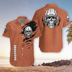 American Football Texture EZ24 3003 Hawaiian Shirt - Hyperfavor