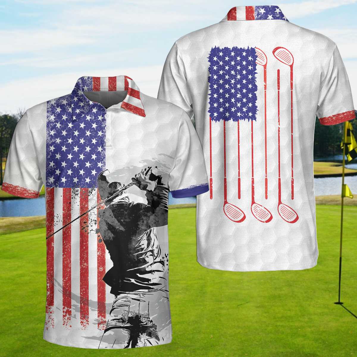 American Golfer Polo Shirt - Hyperfavor