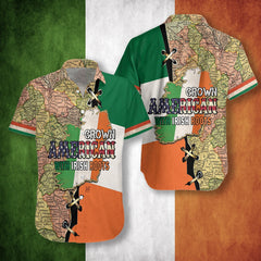 American Grown With Irish Roots EZ12 2101 Hawaiian Shirt - Hyperfavor