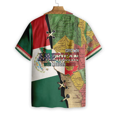 American Grown With Mexican Roots EZ12 2201 Hawaiian Shirt - Hyperfavor