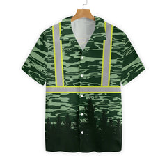 Arborist Safety Shirt EZ12 2512 Hawaiian Shirt - Hyperfavor