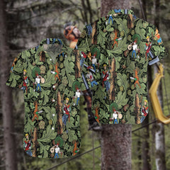 Arborist Proud 4 EZ12 2412 Hawaiian Shirt - Hyperfavor