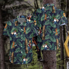 Arborist Proud 5 EZ12 2412 Hawaiian Shirt - Hyperfavor