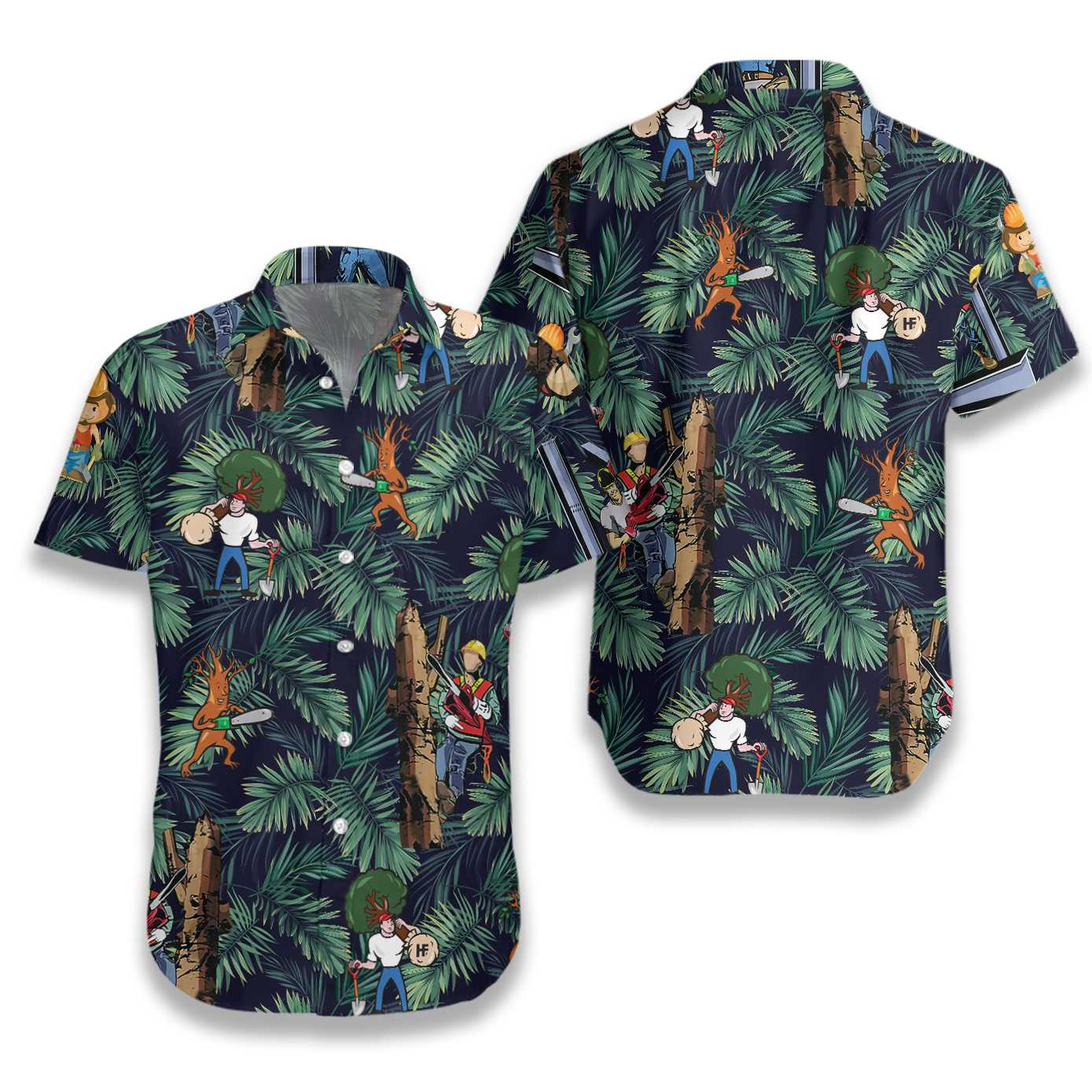 Arborist Proud 5 EZ12 2412 Hawaiian Shirt - Hyperfavor