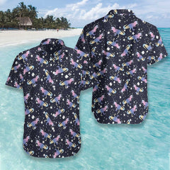 Astro T-Rex Dinosaur EZ21 2610 Hawaiian Shirt - Hyperfavor