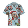 Awesome Xmas Pug Party Christmas Pug Hawaiian Shirt, Funny Christmas Gift For Pug Lover - Hyperfavor