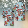 Awesome Xmas Pug Party Christmas Pug Hawaiian Shirt, Funny Christmas Gift For Pug Lover - Hyperfavor