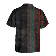 Aztec And Tribal Native American Hawaiian Shirt, Ethnic Pattern American Indian Shirt - Hyperfavor