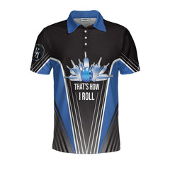 BB Room Winery That's How I Roll Bowling Polo Shirt - Hyperfavor
