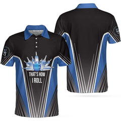 BB Room Winery That's How I Roll Bowling Polo Shirt - Hyperfavor