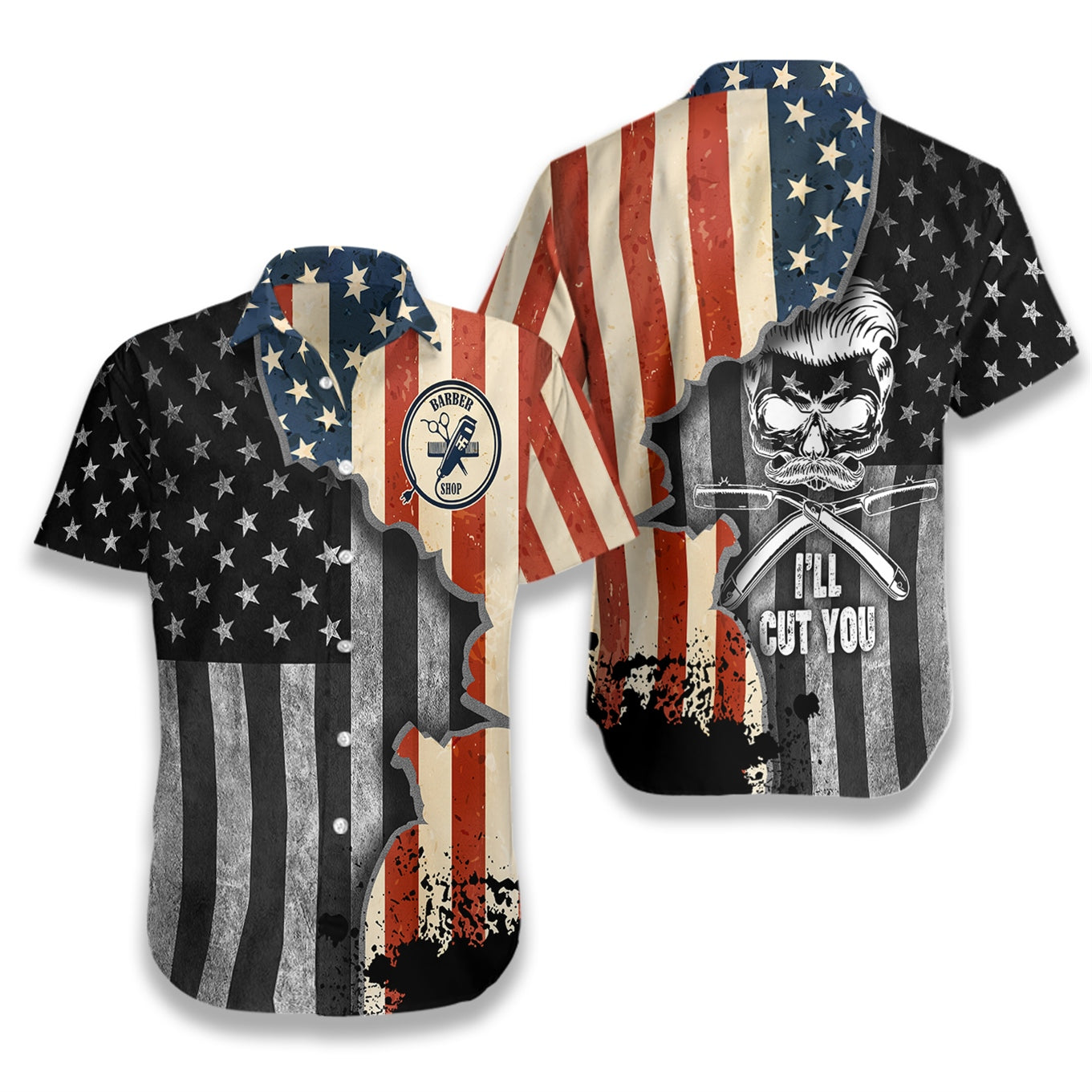 Barber Shop EZ14 1908 Hawaiian Shirt - Hyperfavor