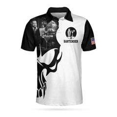Bartender Proud Skull Polo Shirt - Hyperfavor