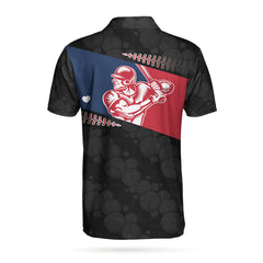 Baseball Heart Polo Shirt - Hyperfavor