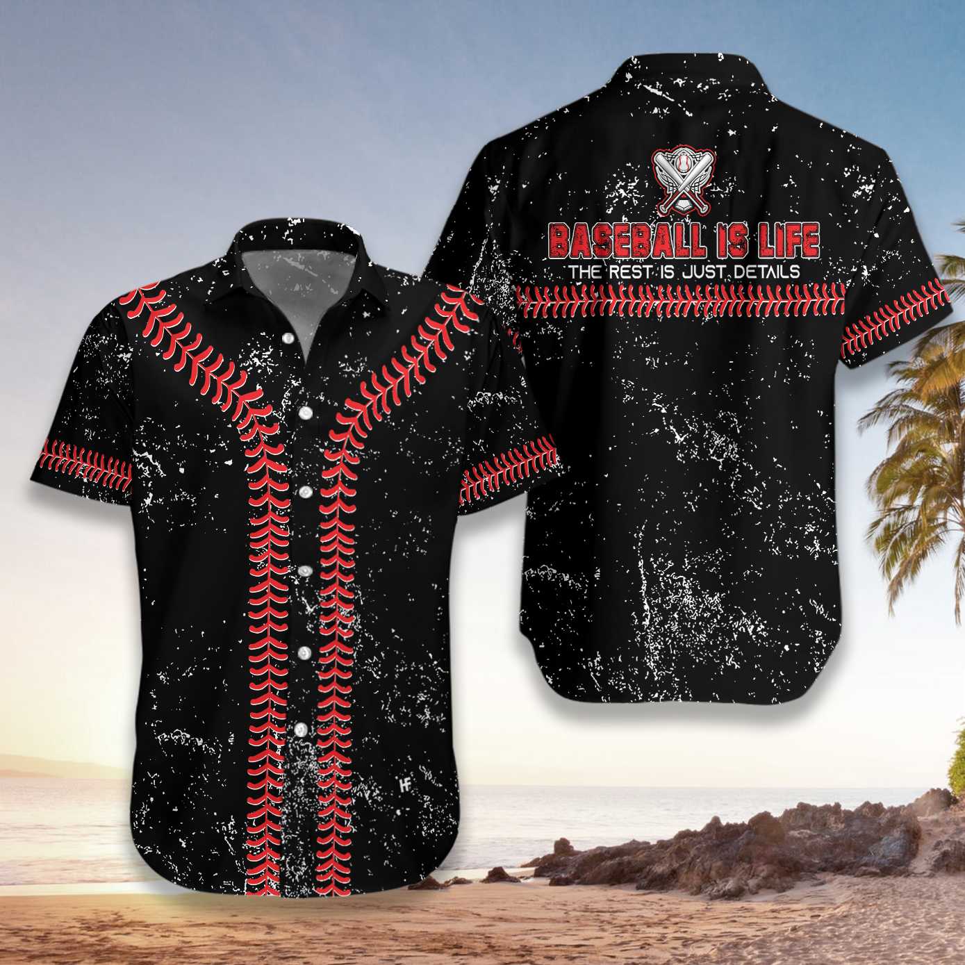 Baseball Is Everything EZ22 1802 Hawaiian Shirt - Hyperfavor