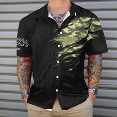 Being A Veteran Never Ends Hawaiian Shirt, Proud Veteran Shirt, Meaningful Gift For Veteran Day - Hyperfavor